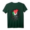 Proud Palästinensische Wurzeln Heritage T-Shirt mit gerissener Palästina-Flagge - Stolz auf Ihre Herkunft und Kultur