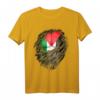 Proud Palästinensische Wurzeln Heritage T-Shirt mit gerissener Palästina-Flagge - Stolz auf Ihre Herkunft und Kultur