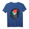 Proud Palästinensische Wurzeln Heritage T-Shirt mit gerissener Palästina-Flagge - Stolz auf Ihre Herkunft und Kultur