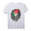 Proud Palästinensische Wurzeln Heritage T-Shirt mit gerissener Palästina-Flagge - Stolz auf Ihre Herkunft und Kultur