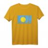 Palau-Flagge Geschenk für Fußballfans - Lässiges Vintage T-Shirt für Erwachsene und Kinder, Unterstützung bei Sportevents & patriotische Geschenke