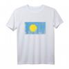 Palau-Flagge Geschenk für Fußballfans - Lässiges Vintage T-Shirt für Erwachsene und Kinder, Unterstützung bei Sportevents & patriotische Geschenke
