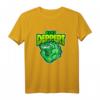 Bist Deppert - Muskulöses Krokodil in Panama T-Shirt für Outdoor & Fitness Enthusiasten, lustiges und motivierendes Tiermotiv