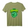 Bist Deppert - Muskulöses Krokodil in Panama T-Shirt für Outdoor & Fitness Enthusiasten, lustiges und motivierendes Tiermotiv