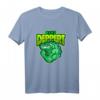 Bist Deppert - Muskulöses Krokodil in Panama T-Shirt für Outdoor & Fitness Enthusiasten, lustiges und motivierendes Tiermotiv