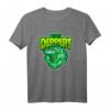 Bist Deppert - Muskulöses Krokodil in Panama T-Shirt für Outdoor & Fitness Enthusiasten, lustiges und motivierendes Tiermotiv