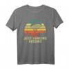 Cooles Retro Paragleiter & Gleitschirm Just Hanging Around T-Shirt – Perfekt als Geschenk für Flugsportler & Extremsportfans