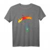 Buntes Paragliding T-Shirt für Piloten & Extremsportler – Geschenkidee für Gleitschirmflieger, Flugbegeisterte & Outdoor-Sportfans
