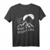 Paragliding Windgebirge Paraglider T-Shirt – Für Extremsportler, Bergliebhaber & Adrenalinjunkies