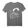 Paragliding Windgebirge Paraglider T-Shirt – Für Extremsportler, Bergliebhaber & Adrenalinjunkies