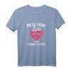 Damen Dieses Frau liebt ihren Paragleiter Paragliding Partner T-Shirt – Perfekt als Geschenk für Paragleiter, Fallschirmspringer & Gleitschirmflieger