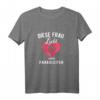 Damen Dieses Frau liebt ihren Paragleiter Paragliding Partner T-Shirt – Perfekt als Geschenk für Paragleiter, Fallschirmspringer & Gleitschirmflieger