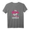 Damen Paragliding T-Shirt - Real Girls Fly Berge Paragleiter und Gleitschirm Motiv, Perfekt als Geschenk für Fallschirmspringerinnen und Luftsportlerinnen