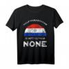 Halb Paraguayisch ist besser als keine DNA - Stolzes paraguayisches T-Shirt für US-Bürger, Paraguay-Freunde & kulturelle Feierlichkeiten