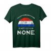 Halb Paraguayisch ist besser als keine DNA - Stolzes paraguayisches T-Shirt für US-Bürger, Paraguay-Freunde & kulturelle Feierlichkeiten