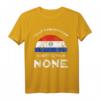 Halb Paraguayisch ist besser als keine DNA - Stolzes paraguayisches T-Shirt für US-Bürger, Paraguay-Freunde & kulturelle Feierlichkeiten