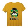 Brasilien Flaggen T-Shirt - Flaggen-Design für Brasilien Fans & Brasilien-Outfit
