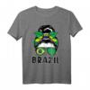 Brasilien Flaggen T-Shirt - Flaggen-Design für Brasilien Fans & Brasilien-Outfit