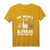 Alpaka und Lamas, Mir reichts ich geh Alpakas streicheln - Lustiges Langarmshirt für Tierliebhaber und Alpaka-Fans