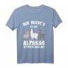 Alpaka und Lamas, Mir reichts ich geh Alpakas streicheln - Lustiges Langarmshirt für Tierliebhaber und Alpaka-Fans
