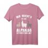 Alpaka und Lamas, Mir reichts ich geh Alpakas streicheln - Lustiges Langarmshirt für Tierliebhaber und Alpaka-Fans