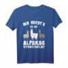 Alpaka und Lamas, Mir reichts ich geh Alpakas streicheln - Lustiges Langarmshirt für Tierliebhaber und Alpaka-Fans