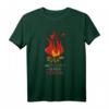 Einmal Pfadfinder immer Pyromane T-Shirt - Lustiges Lagerfeuer Motiv für Pfadfinderinnen und Pfadfinder als Geschenk