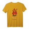 Einmal Pfadfinder immer Pyromane T-Shirt - Lustiges Lagerfeuer Motiv für Pfadfinderinnen und Pfadfinder als Geschenk