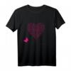 Pferde - HapKoala, Schmetterling T-Shirt für Pferdefans und Reiter - Perfektes Geschenk für Pferdeliebhaber