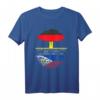 Deutsche mit Filipino Wurzeln T-Shirt - Kultureller Stolz, patriotisches Geschenk für Deutsche mit philippinischer Abstammung