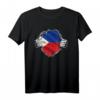 Philippinische Flagge Sonne Philippinen T-Shirt – Patriotisches Pinoy Pride Shirt für Unabhängigkeitstag, Manila-Reisen und kulturelles Erbe