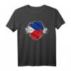 Philippinische Flagge Sonne Philippinen T-Shirt – Patriotisches Pinoy Pride Shirt für Unabhängigkeitstag, Manila-Reisen und kulturelles Erbe