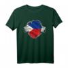 Philippinische Flagge Sonne Philippinen T-Shirt – Patriotisches Pinoy Pride Shirt für Unabhängigkeitstag, Manila-Reisen und kulturelles Erbe