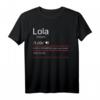 Lola Filipina Grandma Philippinen Pride T-Shirt – Perfekt als Geschenk für Filipinos, Familie & Freunde zu Weihnachten, Geburtstag & besonderen Anlässen