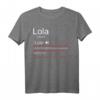 Lola Filipina Grandma Philippinen Pride T-Shirt – Perfekt als Geschenk für Filipinos, Familie & Freunde zu Weihnachten, Geburtstag & besonderen Anlässen
