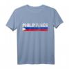 Philippinen T-Shirt - Klassisch geschnitten, doppelt genähter Saum, langlebiges Design für Fans und Reisende