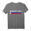 Philippinen T-Shirt - Klassisch geschnitten, doppelt genähter Saum, langlebiges Design für Fans und Reisende