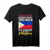Philippinische Flagge Geschenk für Asiaten - Philippinen T-Shirt für Reisende, Backpacker & Fans