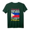 Philippinische Flagge Geschenk für Asiaten - Philippinen T-Shirt für Reisende, Backpacker & Fans