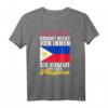 Philippinische Flagge Geschenk für Asiaten - Philippinen T-Shirt für Reisende, Backpacker & Fans