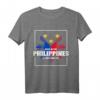 Philippinen T-Shirt - Heimatliebe, Flagge & tropische Strände als Geschenk für Filipinos, Manila & Asien-Liebhaber