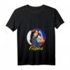 Damen Philippinen Philippina Pride Flagge T-Shirt mit V-Ausschnitt – Stolz auf die Philippinen zeigen, ideales Geschenk für Filipinos & Filipinas