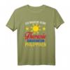 Lustiges Philippinen T-Shirt mit Flagge – Perfektes Geschenk für Philippinen-Fans, Backpacker & Manila-Reisende
