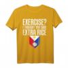 Lustiges Filipino T-Shirt mit Spruch 'Ich dachte, Sie Said extra Reis' – Perfekt für Filipinos, Pinays & Pinoys, ideales Geschenk für Geburtstag, Weihnachten & Halloween