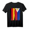 Deutschland Philippinen Flaggen T-Shirt - Doppelte Staatsbürgerschaft, Integration & Toleranz feiern