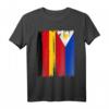 Deutschland Philippinen Flaggen T-Shirt - Doppelte Staatsbürgerschaft, Integration & Toleranz feiern