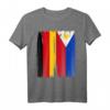 Deutschland Philippinen Flaggen T-Shirt - Doppelte Staatsbürgerschaft, Integration & Toleranz feiern