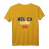 Asien Geschenk für Filipinos Philippinen T-Shirt mit Flagge – Perfekt für Reisende, Backpacker & Stolze Filipinos