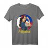 Philippinen Philippines Filipina Pride Flagge Mädchen Frau T-Shirt – Stolzes philippinisches Design, Geschenk für Filipinos & Filipinas, Flaggenmotiv