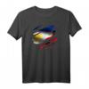Filipino Flag Philippinisch T-Shirt - Klassisch geschnitten, doppelt genähter Saum, ideal für nationale Anlässe und Landestypische Outfits